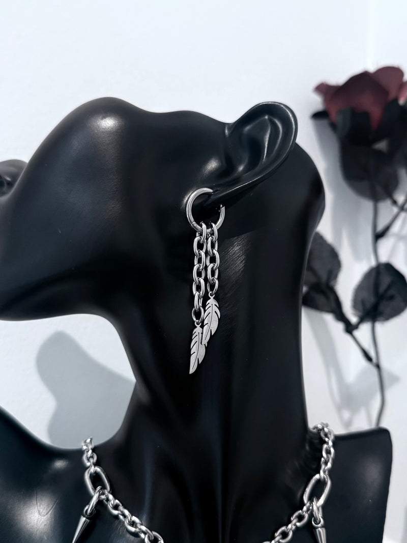 FEATHER EARRINGS