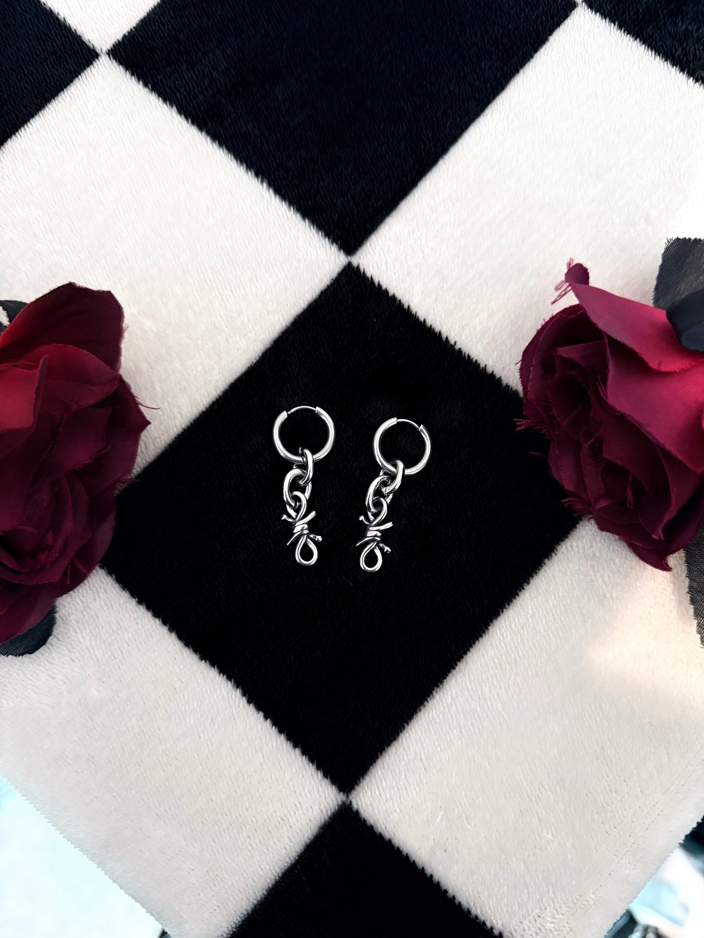 Barbed Wire Earrings