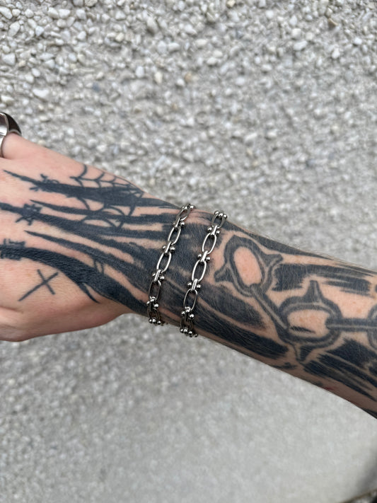 Paper clip Stack Bracelet