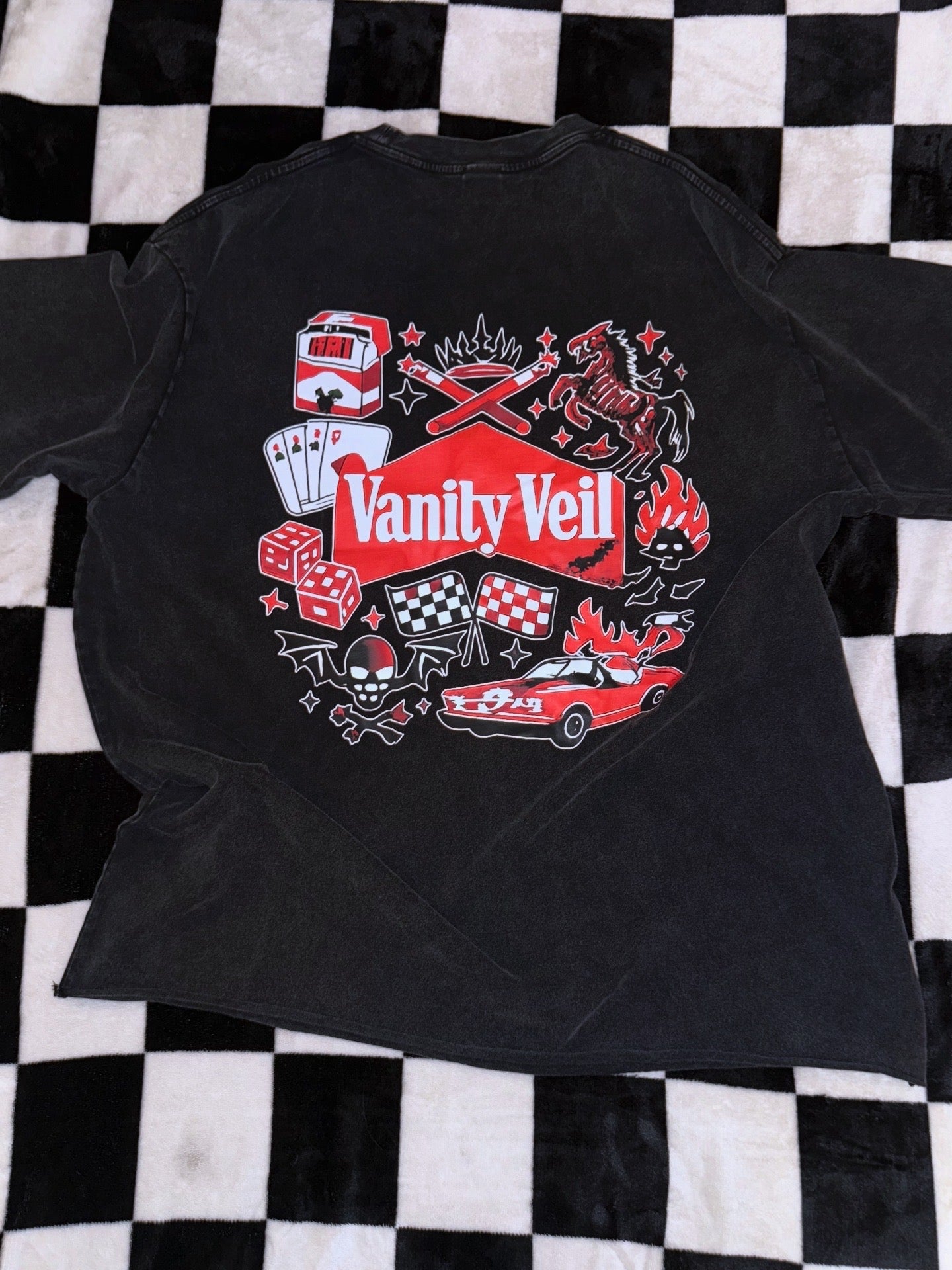 Smoking Kills Tee Snow wash