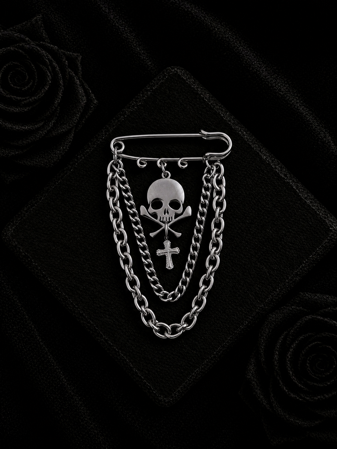 Skull Brooch